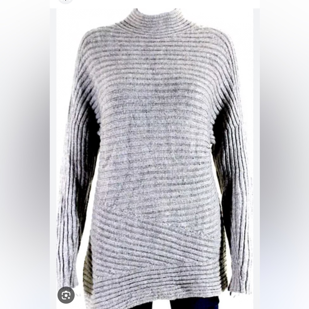 Helmet Lang Gorgeous Alpaca/Silk Asymmetrical Sweater
